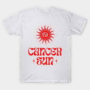 Cancer Sun | Born in June and July | Astrology Zodiac Sign Cancer Birthday Gifts T-Shirt